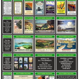 Southern Railway Poster Boards (Pack 1)