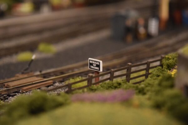 Trackside Signs with Notices - Image 2