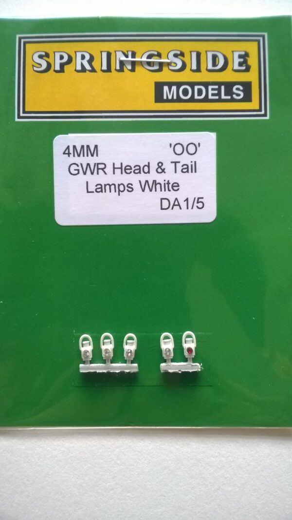 GWR Head and Tail Lamps (White)
