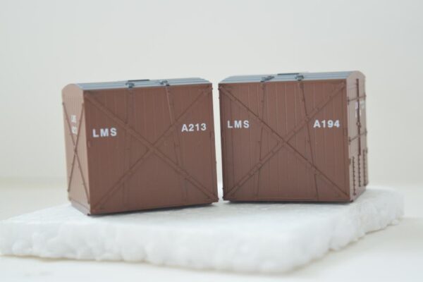 LMS 'Type A' Containers Twin Pack (Bauxite)