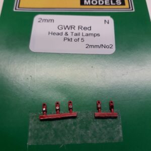 N gauge GWR RED Lamps