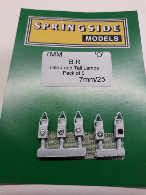 O gauge BR Head & Tail Lamps