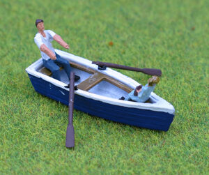 Row Boat with Passenger