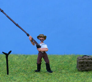 Fisherman with Tackle Box
