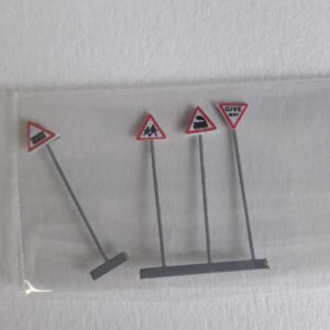 Modern Traffic Signs (x4)