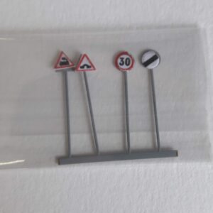 Modern Traffic Signs (x4) Pk2