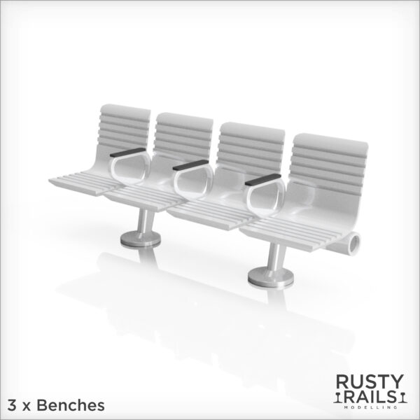 Modern Platform Benches (3)