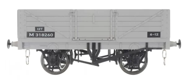 5 Plank Open Wagon - BR Grey Livery