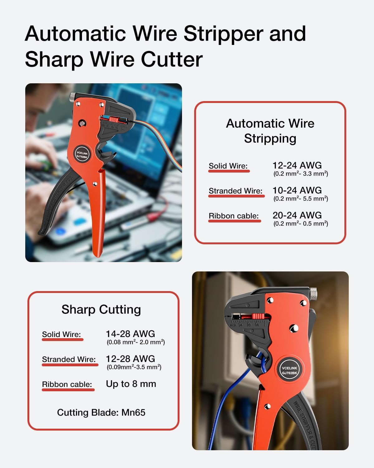 Auto Wire Strippers & Cutters - Image 8