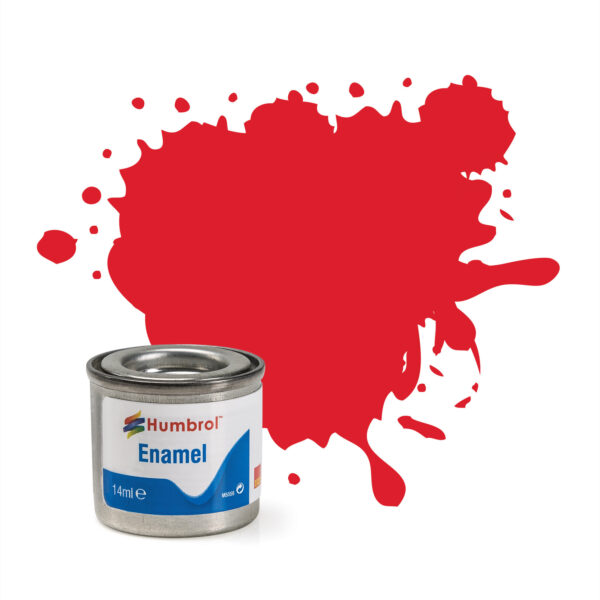 Red Gloss (No 19) (Enamel Paint)