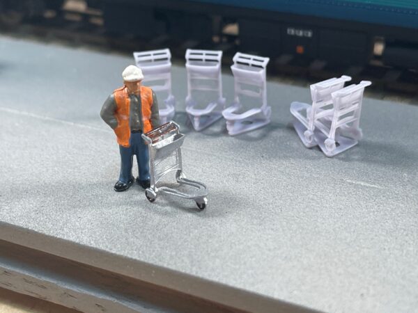 Modern Luggage Trolley (6) - Image 3