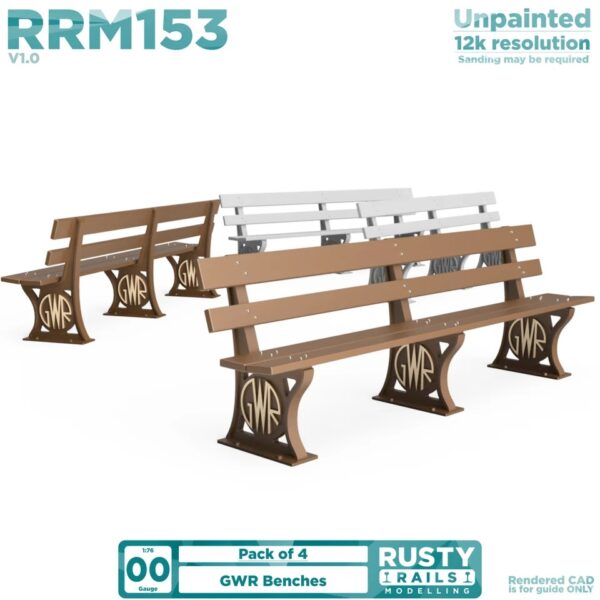 GWR Platform Benches (4)