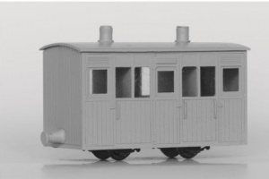 Festiniog Railway - 4 Wheel Coach 1st/2nd Class
